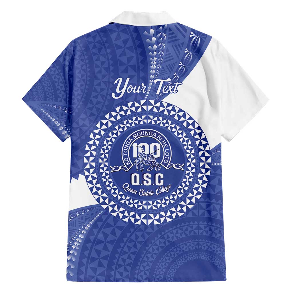 Queen Salote College 100th Anniversary Personalized Family Matching Puletasi and Hawaiian Shirt Est 1926 Kolisi Fefine Tongan Ngatu Pattern