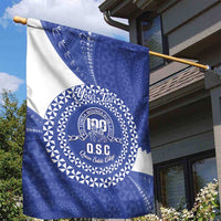 Queen Salote College 100th Anniversary Personalized Garden Flag Est 1926 Kolisi Fefine Tongan Ngatu Pattern LT14 - Polynesian Pride
