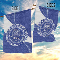 Queen Salote College 100th Anniversary Personalized Garden Flag Est 1926 Kolisi Fefine Tongan Ngatu Pattern LT14 - Polynesian Pride