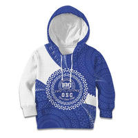 Queen Salote College 100th Anniversary Personalized Kid Hoodie Est 1926 Kolisi Fefine Tongan Ngatu Pattern