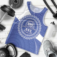 Queen Salote College 100th Anniversary Personalized Men Tank Top Est 1926 Kolisi Fefine Tongan Ngatu Pattern LT14 - Polynesian Pride