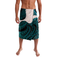 Teal Galaxy Polynesia Tribal Octopus Tattoo Lavalava Pikake Lei Polynesian Pattern
