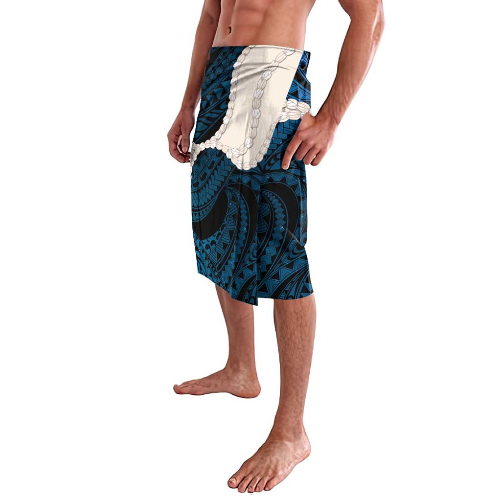 Blue Galaxy Polynesia Tribal Octopus Tattoo Lavalava Pikake Lei Polynesian Pattern