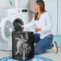 Kanaloa Aloha Hawaii Laundry Basket Humpback Whale Octopus Tattoo Kakau Pattern