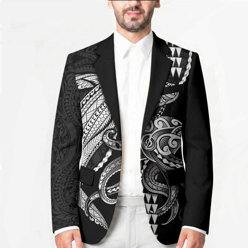 Kanaloa Aloha Hawaii Blazer Humpback Whale Octopus Tattoo Kakau Pattern
