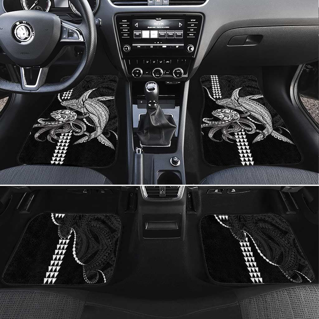 Kanaloa Aloha Hawaii Car Mats Humpback Whale Octopus Tattoo Kakau Pattern