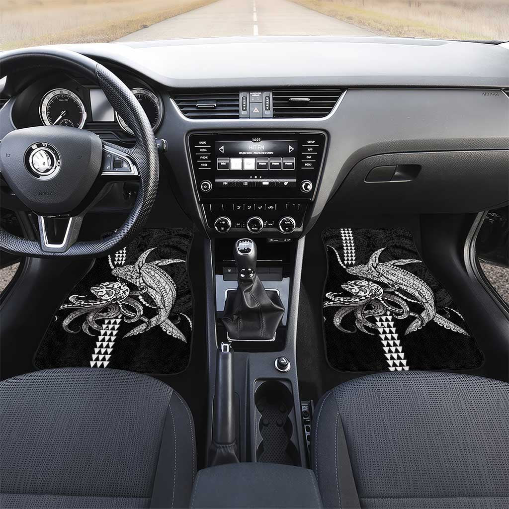 Kanaloa Aloha Hawaii Car Mats Humpback Whale Octopus Tattoo Kakau Pattern
