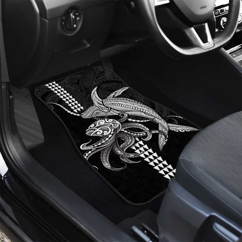 Kanaloa Aloha Hawaii Car Mats Humpback Whale Octopus Tattoo Kakau Pattern