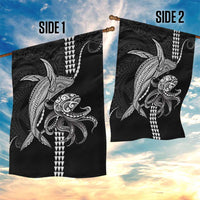 Kanaloa Aloha Hawaii Garden Flag Humpback Whale Octopus Tattoo Kakau Pattern
