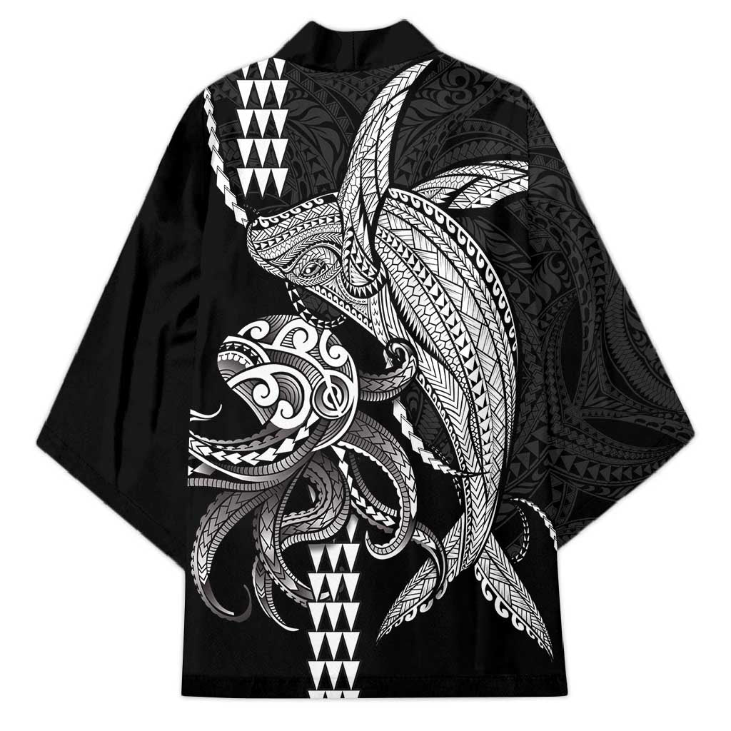 Kanaloa Aloha Hawaii Kimono Humpback Whale Octopus Tattoo Kakau Pattern