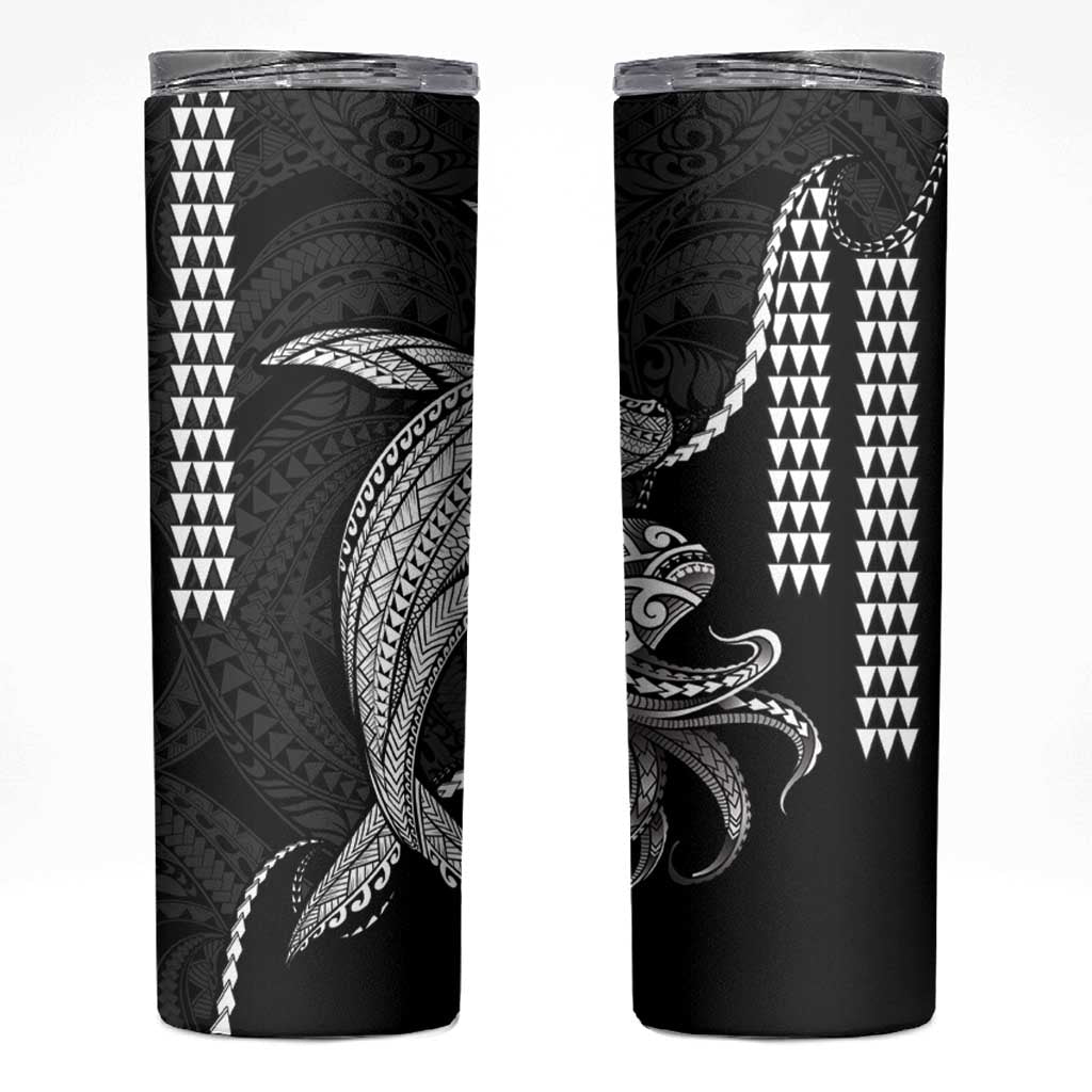 Kanaloa Aloha Hawaii Skinny Tumbler Humpback Whale Octopus Tattoo Kakau Pattern