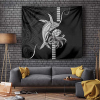 Kanaloa Aloha Hawaii Tapestry Humpback Whale Octopus Tattoo Kakau Pattern