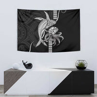 Kanaloa Aloha Hawaii Tapestry Humpback Whale Octopus Tattoo Kakau Pattern
