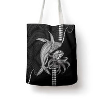 Kanaloa Aloha Hawaii Tote Bag Humpback Whale Octopus Tattoo Kakau Pattern