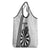 Fiji Darts Grocery Bag Fijian Tapa Pattern - White
