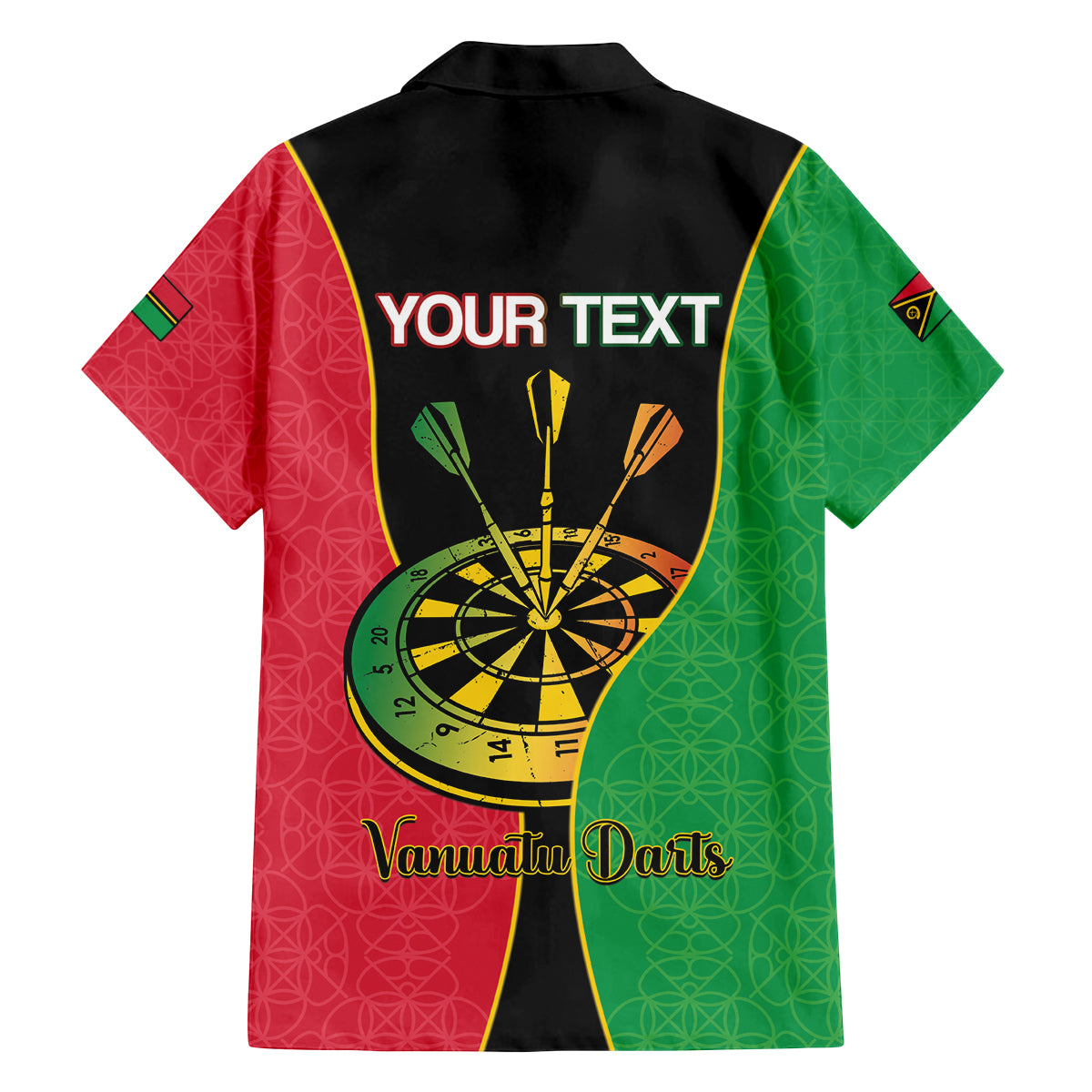 Personalised Vanuatu Darts Family Matching Puletasi and Hawaiian Shirt Happiness Is A Tight Threesome Sand Drawing Art