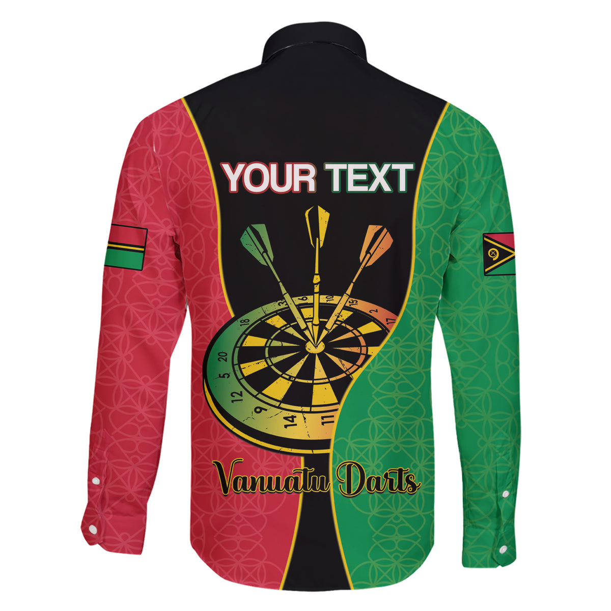 Personalised Vanuatu Darts Family Matching Short Sleeve Bodycon Dress and Hawaiian Shirt Happiness Is A Tight Threesome Sand Drawing Art