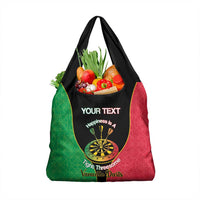 Personalised Vanuatu Darts Grocery Bag Happiness Is A Tight Threesome Sand Drawing Art