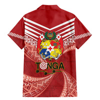 Tonga Darts Family Matching Mermaid Dress and Hawaiian Shirt Tongan Ngatu Pattern