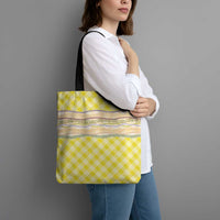 Yellow Palaka Hawaii Leis Elegant Vibes Tote Bag