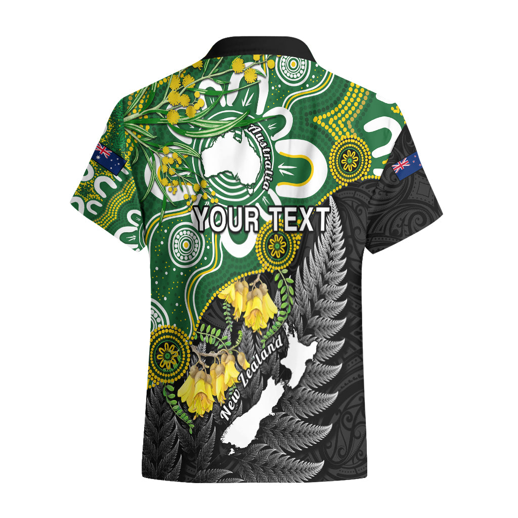 Personalised New Zealand And Australia Hawaiian Shirt Aboriginal Mix Aotearoa Maori Unique Style LT14 - Polynesian Pride