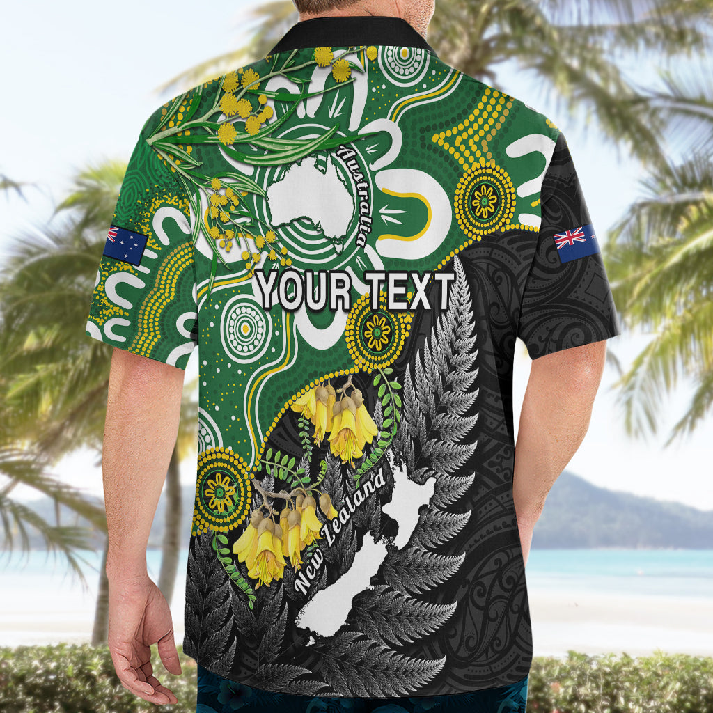 Personalised New Zealand And Australia Hawaiian Shirt Aboriginal Mix Aotearoa Maori Unique Style LT14 - Polynesian Pride