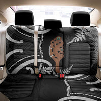 New Zealand Maripi Back Car Seat Cover Silver Fern Mix Aotearoa Maori Pattern LT14 - Polynesian Pride
