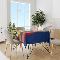 Personalised Philippines Eagle Tablecloth Filipino Sun Mix Sampaguita Flower LT14 - Polynesian Pride