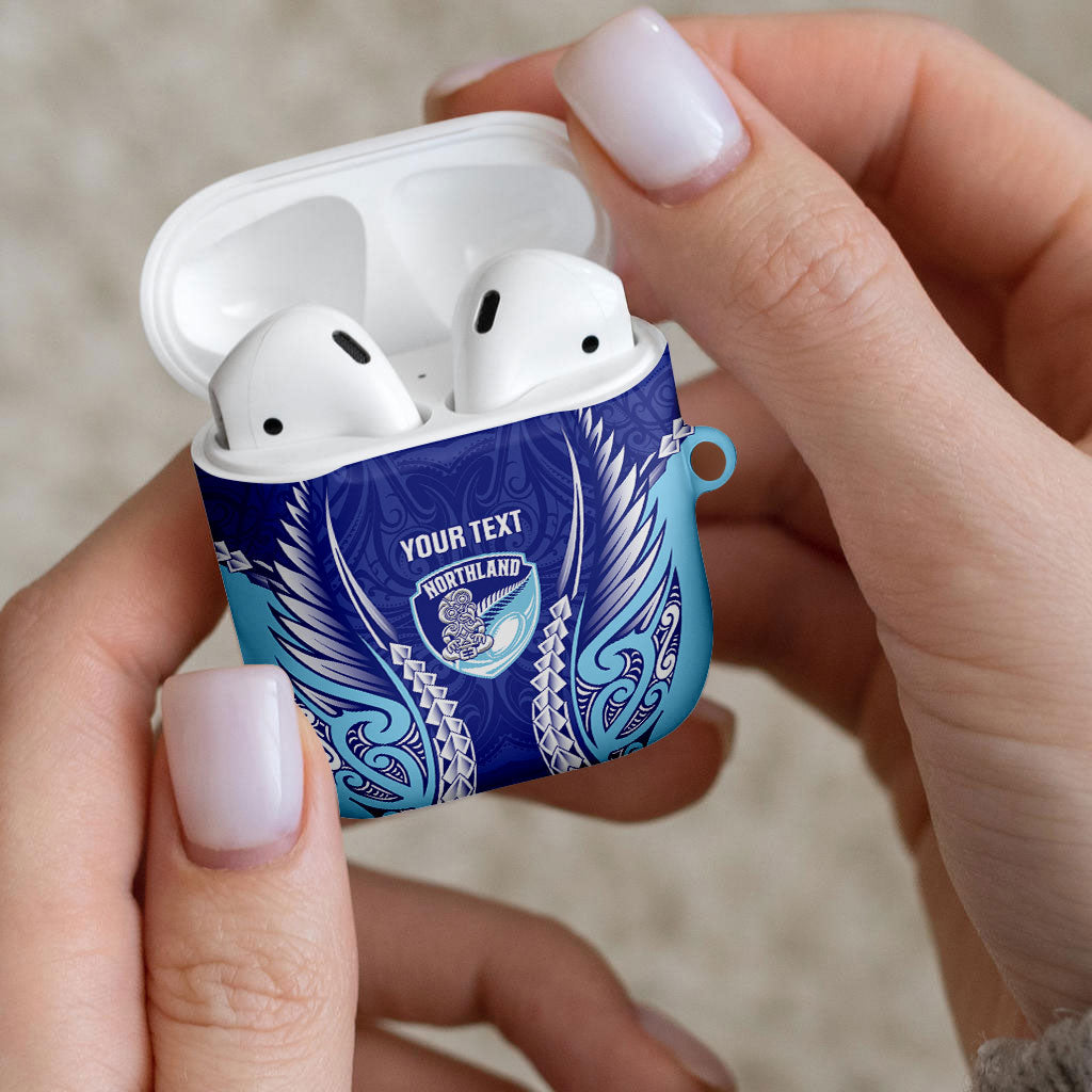 Northland 2026 Rugby Custom AirPods Case NZ Maori Silver Fern LT14 - Polynesian Pride