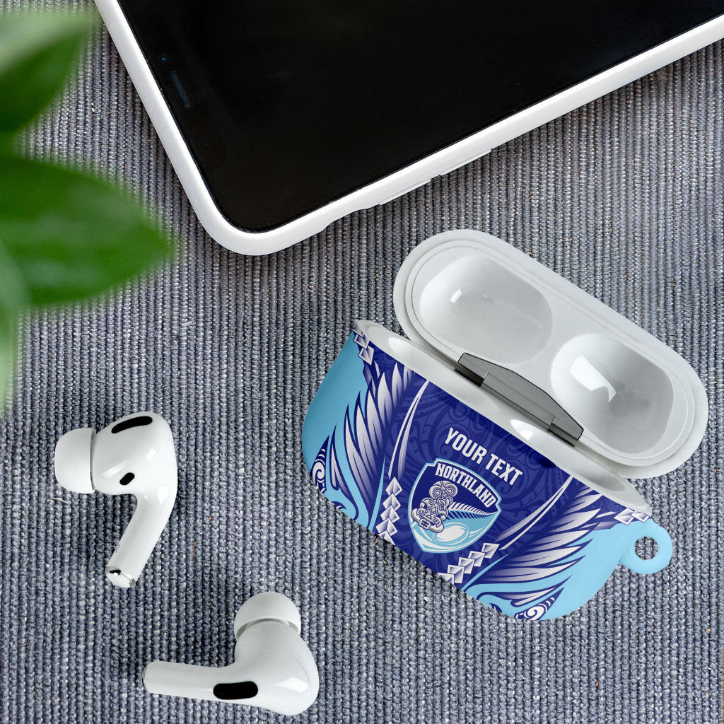 Northland 2026 Rugby Custom AirPods Case NZ Maori Silver Fern LT14 - Polynesian Pride