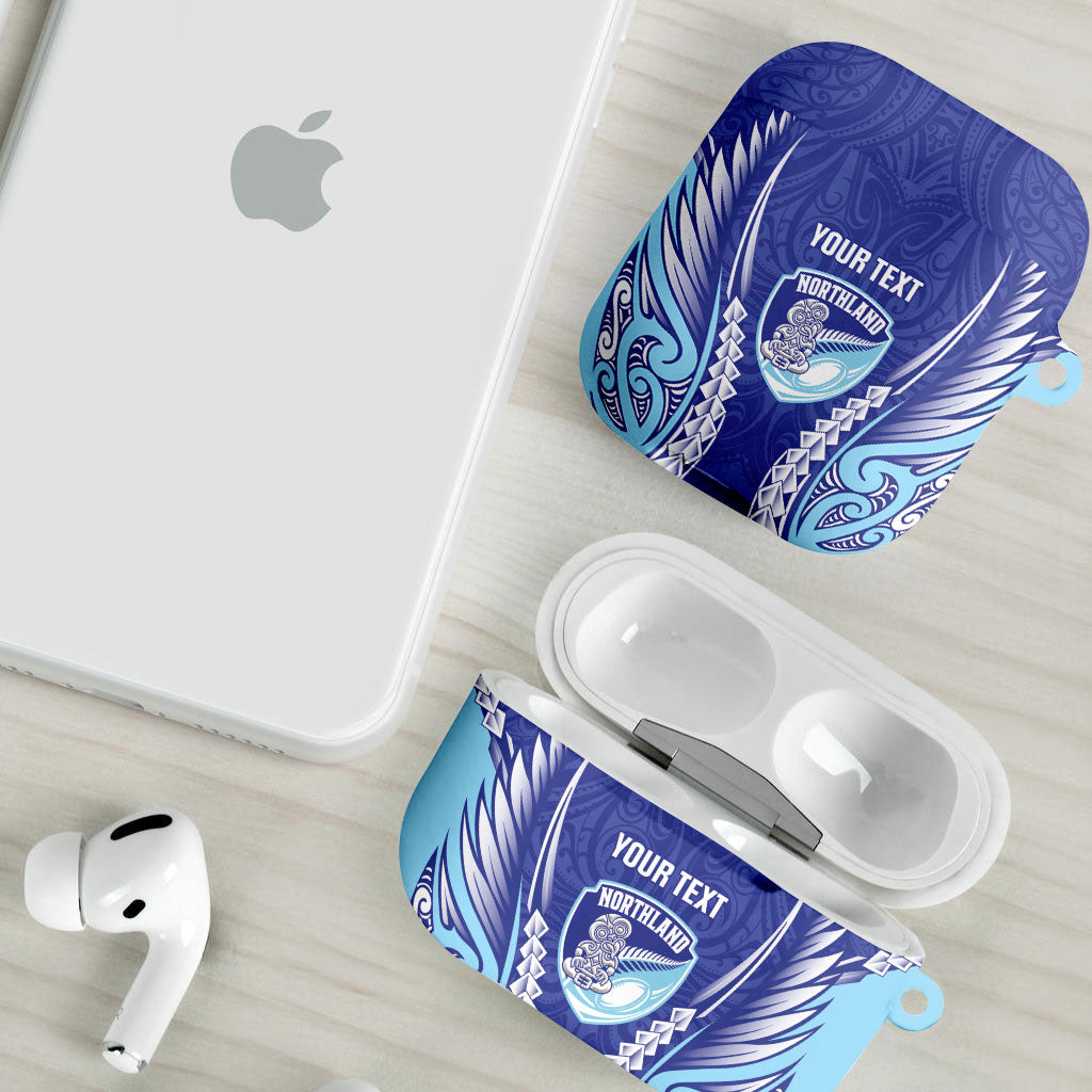 Northland 2026 Rugby Custom AirPods Case NZ Maori Silver Fern LT14 - Polynesian Pride