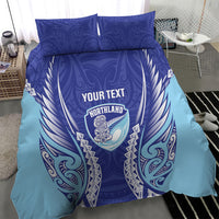 Northland 2026 Rugby Custom Bedding Set NZ Maori Silver Fern