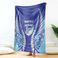 Northland 2026 Rugby Custom Blanket NZ Maori Silver Fern