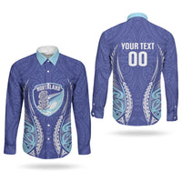Northland 2026 Rugby Custom Couples Matching Puletasi and Long Sleeve Button Shirt NZ Maori Silver Fern LT14 - Polynesian Pride