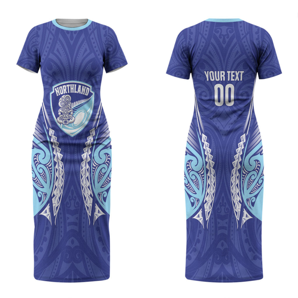 Northland 2026 Rugby Custom Couples Matching Short Sleeve Bodycon Dress and Long Sleeve Button Shirt NZ Maori Silver Fern LT14 - Polynesian Pride