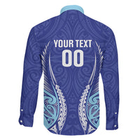 Northland 2026 Rugby Custom Family Matching Short Sleeve Bodycon Dress and Hawaiian Shirt NZ Maori Silver Fern