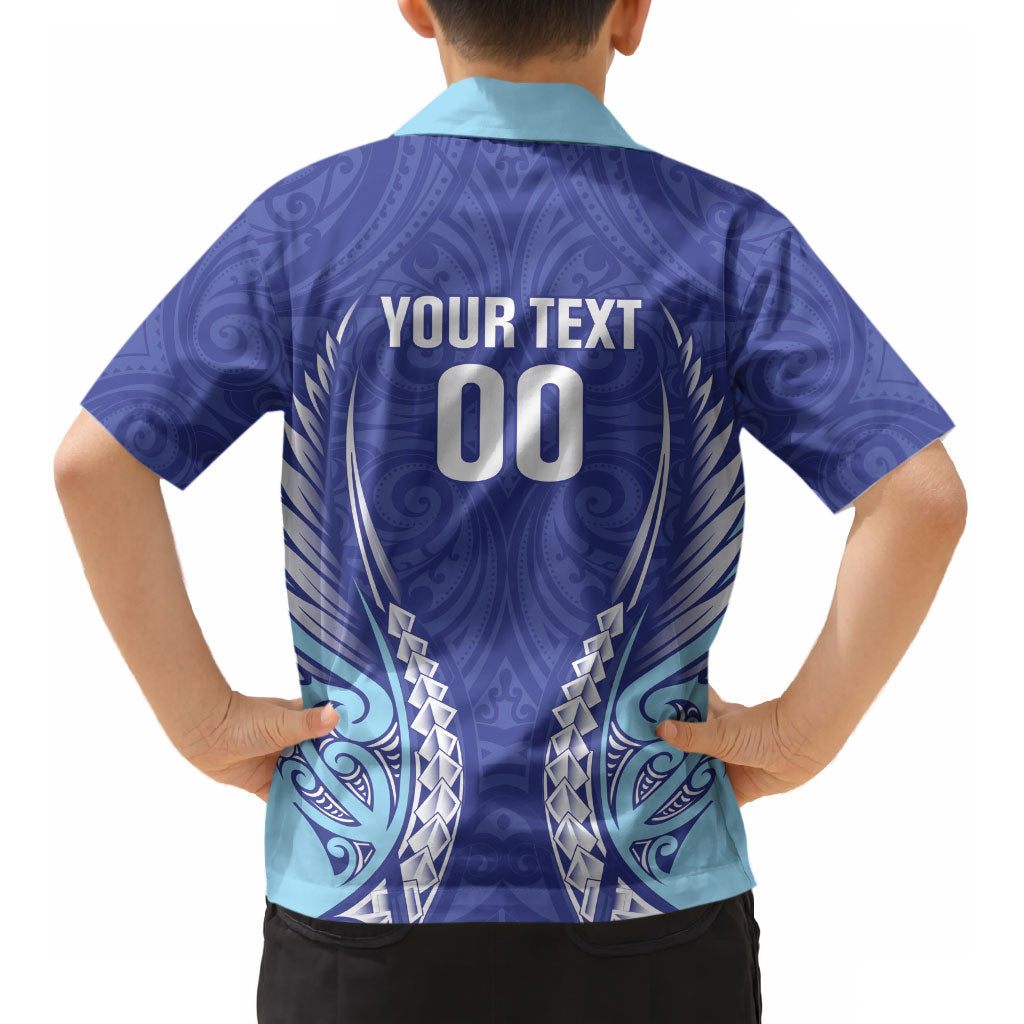 Northland 2026 Rugby Custom Kid Hawaiian Shirt NZ Maori Silver Fern LT14 - Polynesian Pride