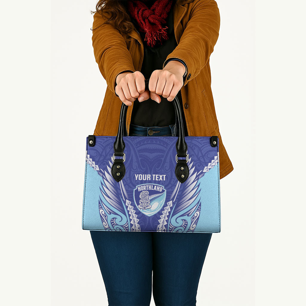 Northland 2026 Rugby Custom Leather Bag NZ Maori Silver Fern