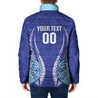 Northland 2026 Rugby Custom Padded Jacket NZ Maori Silver Fern