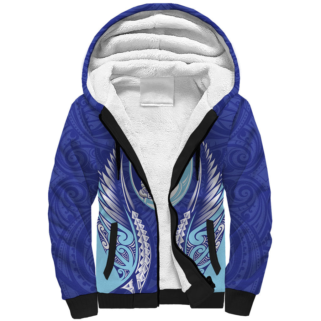 Northland 2026 Rugby Custom Sherpa Hoodie NZ Maori Silver Fern