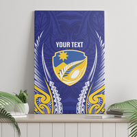 Otago 2026 Rugby Custom Canvas Wall Art NZ Maori Silver Fern