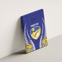 Otago 2026 Rugby Custom Canvas Wall Art NZ Maori Silver Fern