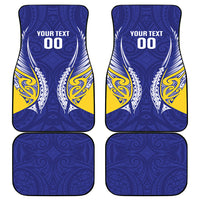 Otago 2026 Rugby Custom Car Mats NZ Maori Silver Fern