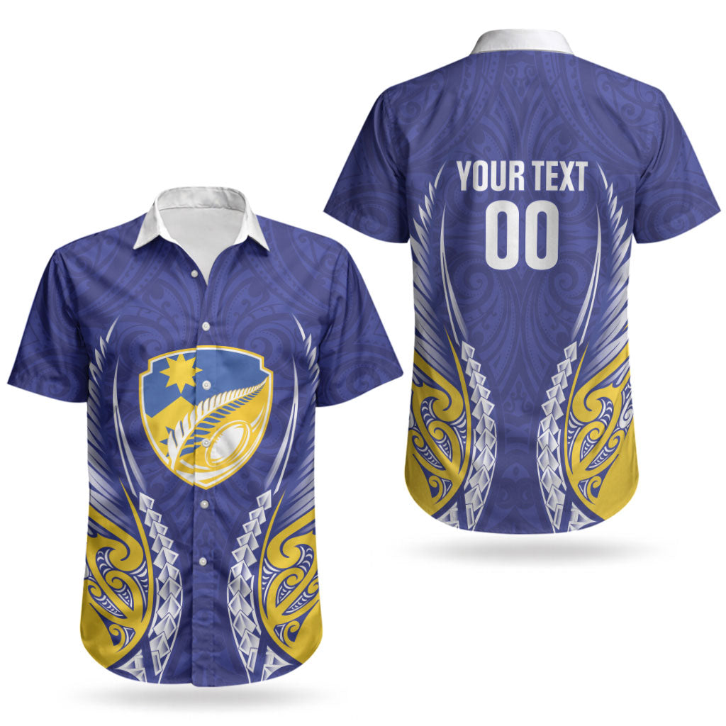 Otago 2026 Rugby Custom Couples Matching Summer Maxi Dress and Hawaiian Shirt NZ Maori Silver Fern LT14 - Polynesian Pride