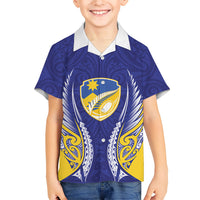 Otago 2026 Rugby Custom Family Matching Long Sleeve Bodycon Dress and Hawaiian Shirt NZ Maori Silver Fern