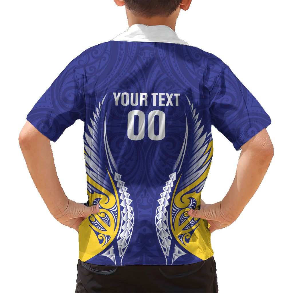 Otago 2026 Rugby Custom Family Matching Summer Maxi Dress and Hawaiian Shirt NZ Maori Silver Fern