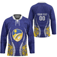 Otago 2026 Rugby Custom Hockey Jersey NZ Maori Silver Fern
