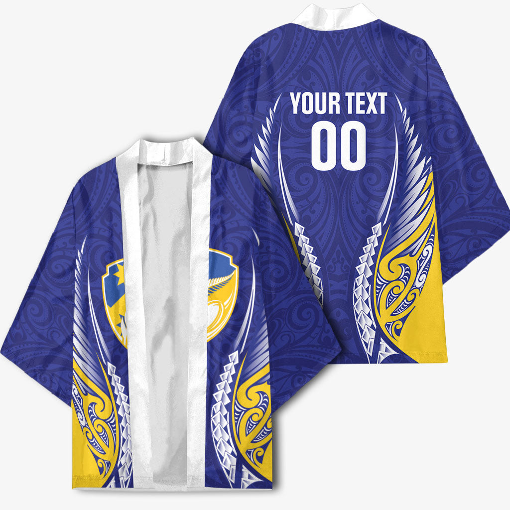 Otago 2026 Rugby Custom Kimono NZ Maori Silver Fern