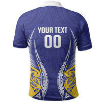 Otago 2026 Rugby Custom Polo Shirt NZ Maori Silver Fern LT14 - Polynesian Pride