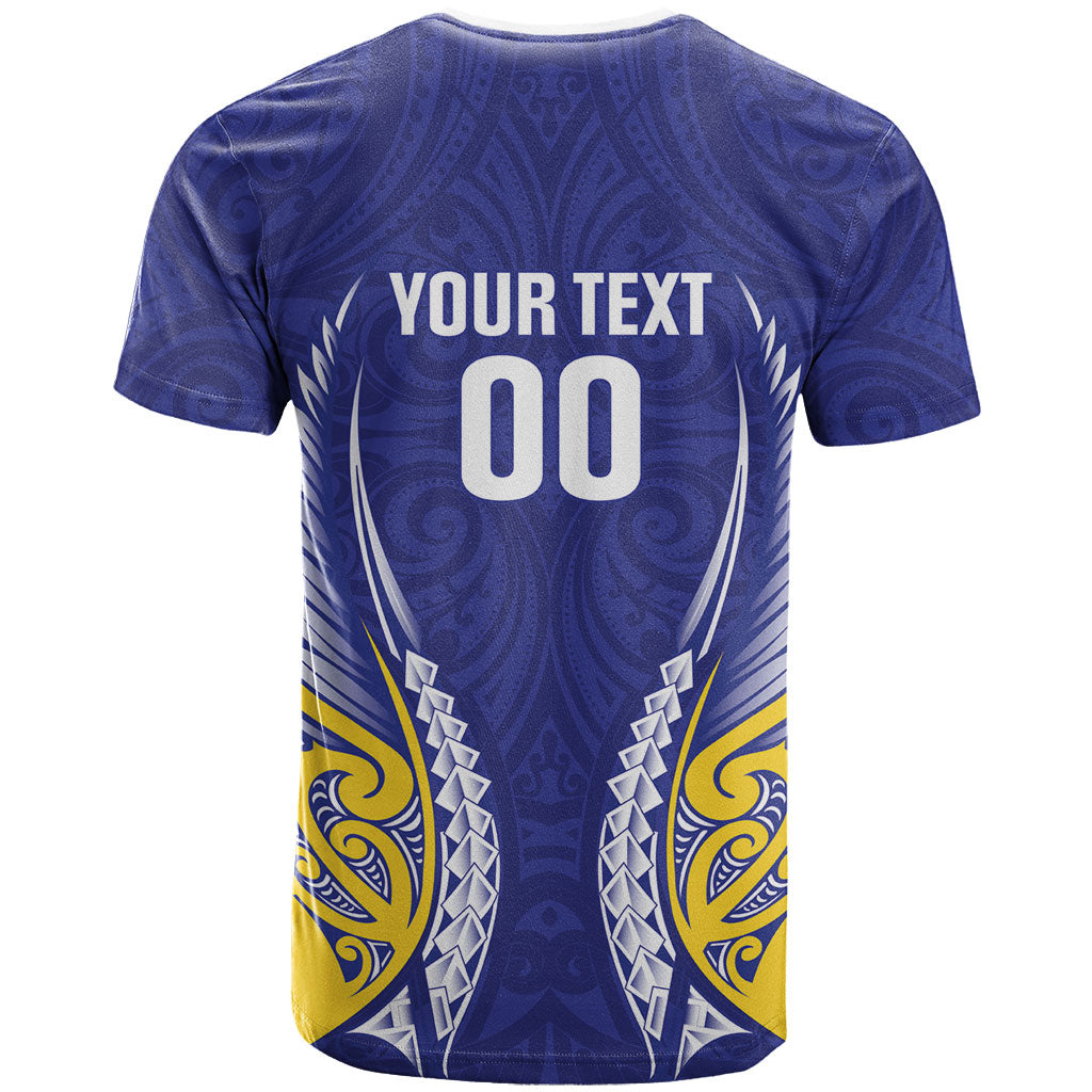 Otago 2026 Rugby Custom T Shirt NZ Maori Silver Fern